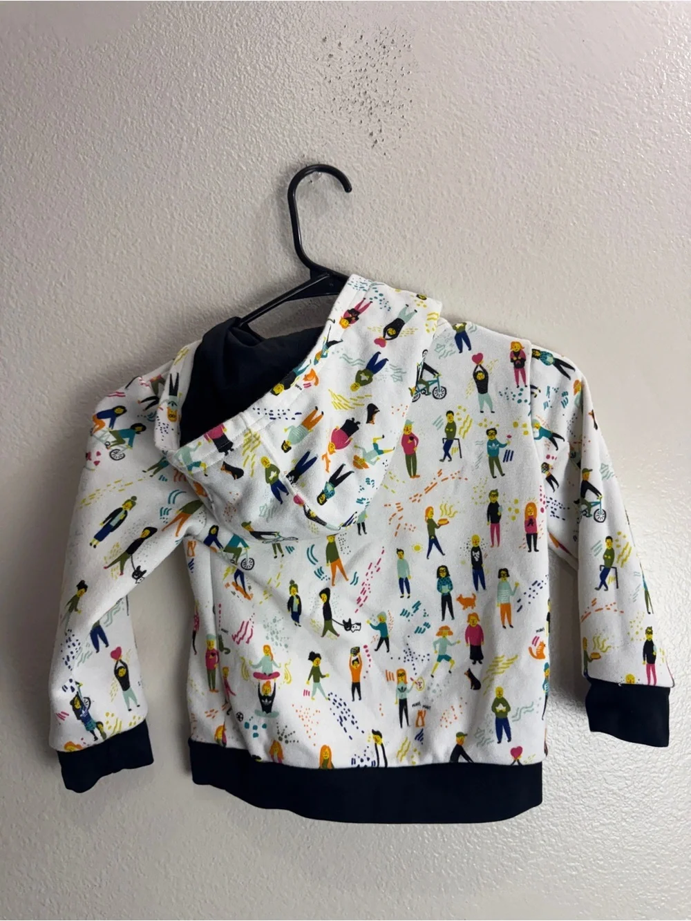 Adidas Vintage Hoodie Jacket Toddler Size Small 4-5